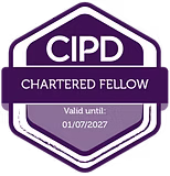 CIPD Chartered Fellow badge