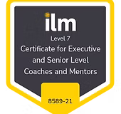 ILM Level 7 Certificate for Executive and Senior Level Coaches and Mentors badge