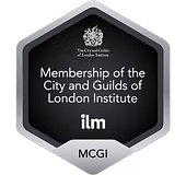 Membership of the City and Guilds of London Institute (MCGI) ILM badge